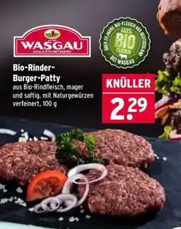 Wasgau WASGAU Bio-Rinder- Burger-Patty Angebot