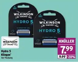 Wasgau WILKINSON SWORD Hydro 5 Klingen Angebot