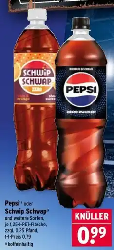 Wasgau Pepsi oder Schwip Schwap Angebot