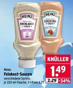 Wasgau Heinz Feinkost-Saucen Angebot