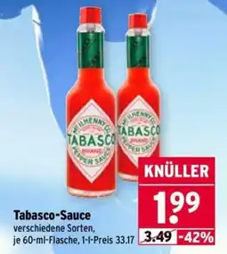 Wasgau Tabasco-Sauce Angebot
