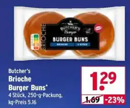 Wasgau Butcher's Brioche Burger Buns Angebot