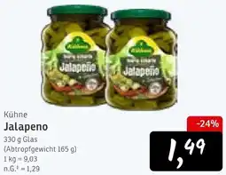KONSUM Kühne Jalapeno Angebot