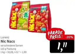 KONSUM Lorenz Nic Nacs Angebot