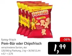 KONSUM funny-frisch Pom-Bär oder Chipsfrisch Angebot