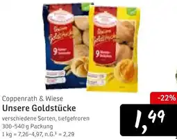 KONSUM Coppenrath & Wiese Unsere Goldstücke Angebot
