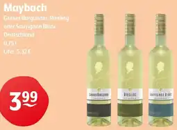 Getränke Hoffmann Maybach Grauer Burgunder, Riesling Angebot