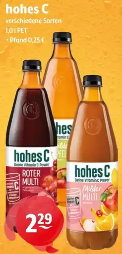 Getränke Hoffmann hohes C Angebot