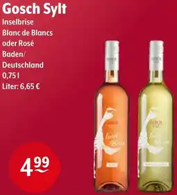 Getränke Hoffmann Gosch Sylt Inselbrise Angebot