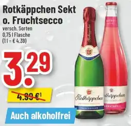 trinkgut Rotkäppchen Sekt o. Fruchtsecco Angebot
