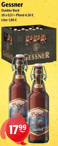 Getränke Hoffmann Gessner Dunkler Bock Angebot