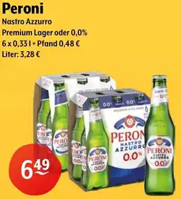 Getränke Hoffmann Peroni Nastro Azzurro Angebot