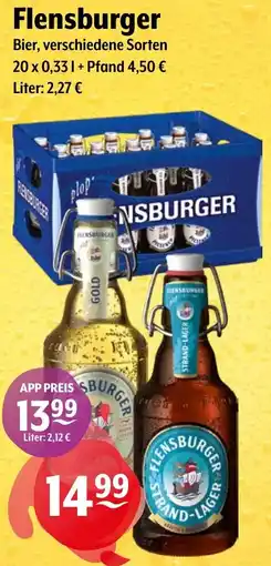 Getränke Hoffmann Flensburger Bier Angebot