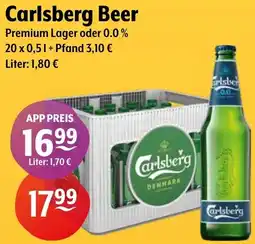 Getränke Hoffmann Carlsberg Beer Premium Lager oder 0.0% Angebot