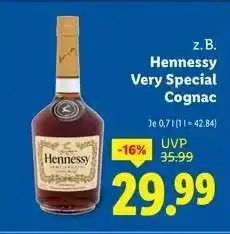 Lidl Hennessy Very Special Cognac Angebot