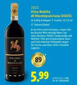 Lidl Vino Nobile di Montepulciano DOCG Angebot