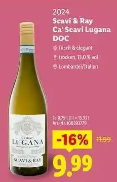 Lidl Scavi & Ray Ca' Scavi Lugana DOC Angebot