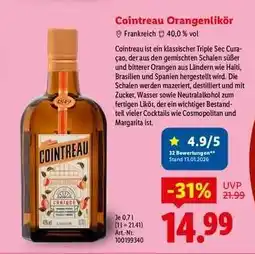 Lidl Cointreau Orangenlikör Angebot
