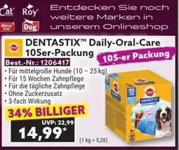 Norma PEDIGREE DENTASTIX Daily-Oral-Care 105er-Packung Angebot