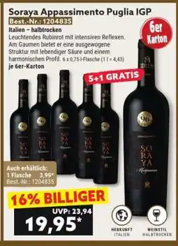 Norma SORAYA Appassimento Puglia IGP Angebot