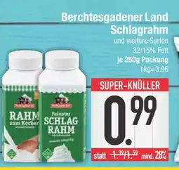 Edeka Berchtesgadener Land Schlagrahm Angebot