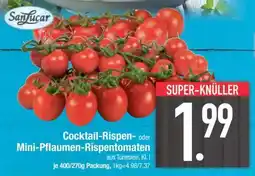 Edeka Cocktail-Rispen- oder Mini-Pflaumen-Rispentomaten Angebot