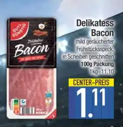 Edeka Delikatess Bacon Angebot