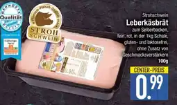 Edeka Strohschwein Leberkäsbrät Angebot