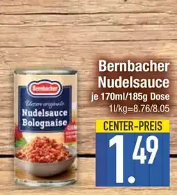 Edeka Bernbacher Nudelsauce Angebot