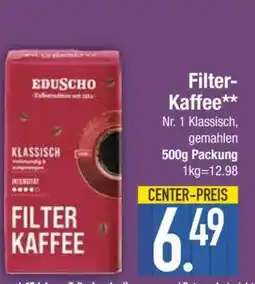 Edeka Eduscho Filter-Kaffee Angebot