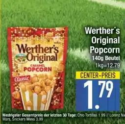 Edeka Werther’s Original Popcorn Angebot