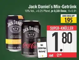 Edeka Jack Daniel's Mix-Getränk Angebot