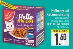 Edeka Hello my cat Katzennahrung Angebot
