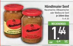 Edeka Händlmaier Senf Angebot