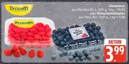 Edeka Himbeeren oder Kulturheidelbeeren Angebot