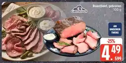 Edeka Roastbeef gebraten Angebot