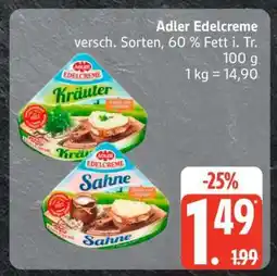 Edeka Adler Edelcreme Angebot