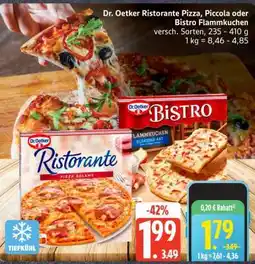 Edeka Dr. Oetker Ristorante Pizza, Piccola oder Bistro Flammkuchen Angebot