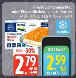 Edeka FROSTA Schlemmerfilet oder Fischstäbchen Angebot