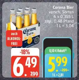 Edeka Corona Bier Angebot