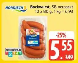 Edeka Bockwurst, SB-verpackt Angebot
