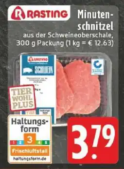 Edeka Minutenschnitzel Angebot