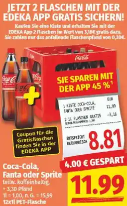 NP Discount Coca-Cola, Fanta oder Sprite Angebot