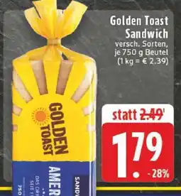 Edeka Golden Toast Sandwich Angebot
