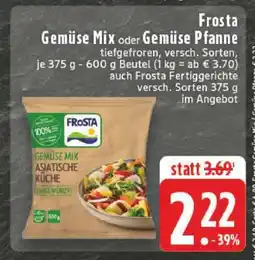 Edeka Frosta Gemüse-Mix oder Gemüse-Pfanne Angebot