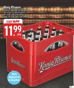 Edeka König Pilsener Angebot