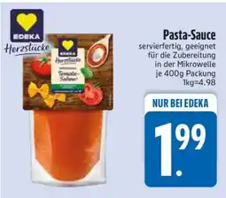 Edeka Pasta-Sauce Angebot