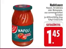 Edeka Nudelsauce Angebot