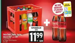 Edeka Coca-Cola, Fanta, Sprite, mezzo mix, Lift Angebot
