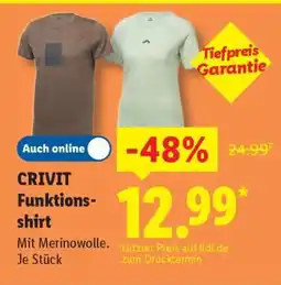 Lidl CRIVIT Funktionsshirt Angebot